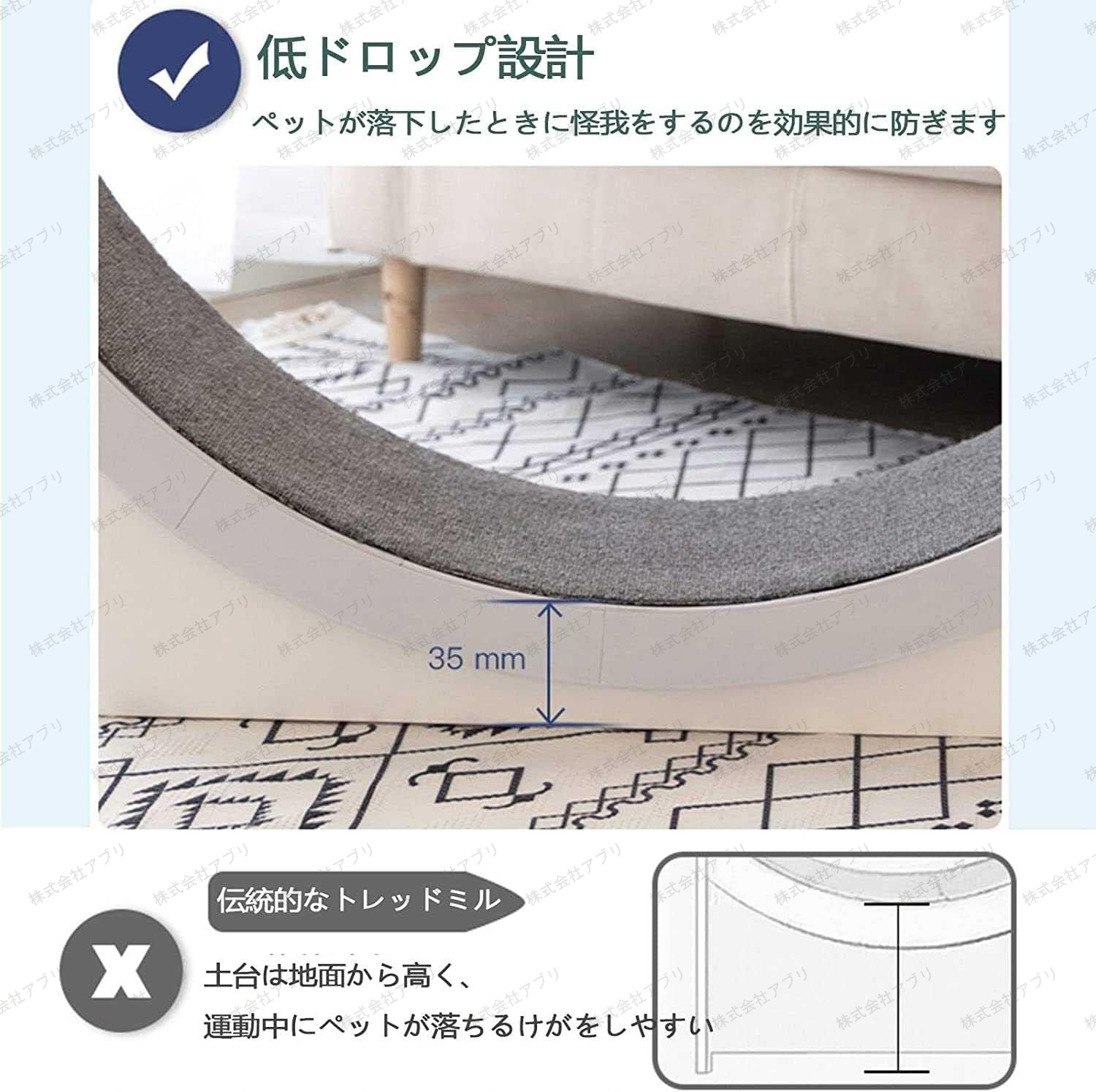 猫グッズ 猫用ランニングホイール 運動不足解消グッズ 直径120センチ 回し車