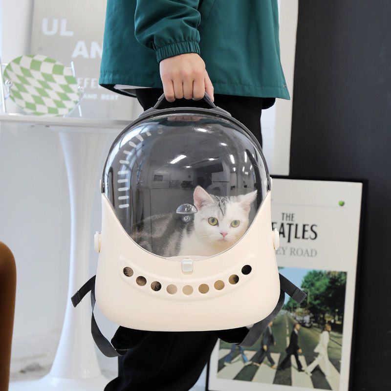 猫グッズ 防災グッズ 宇宙飛行士ペット避難キャリー
