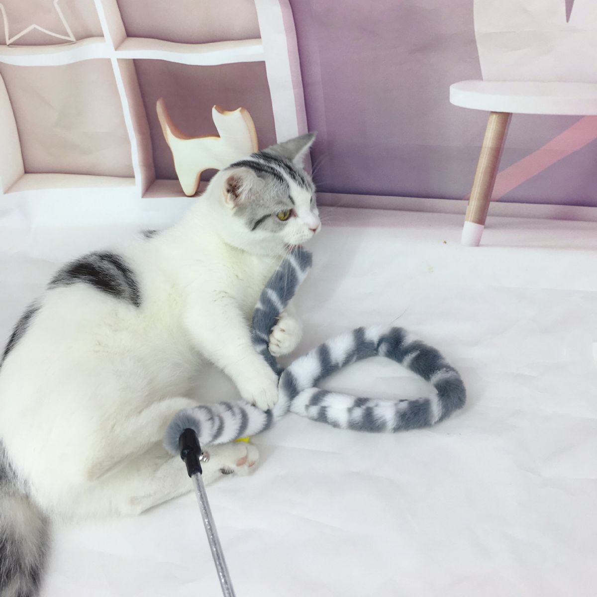猫グッズ ねこじゃらしフリフリロッド