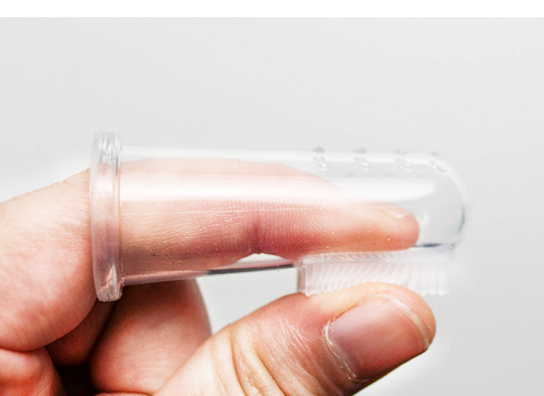 猫グッズ 猫用指サック型歯磨きブラシセット