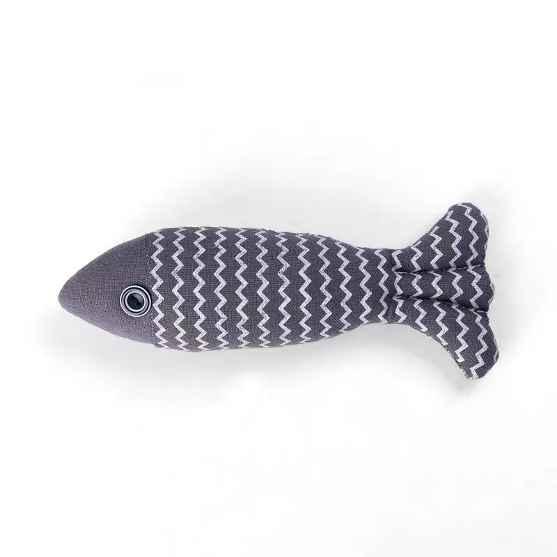 猫グッズ 運動不足解消グッズ 魚型けりぐるみ運動グッズ