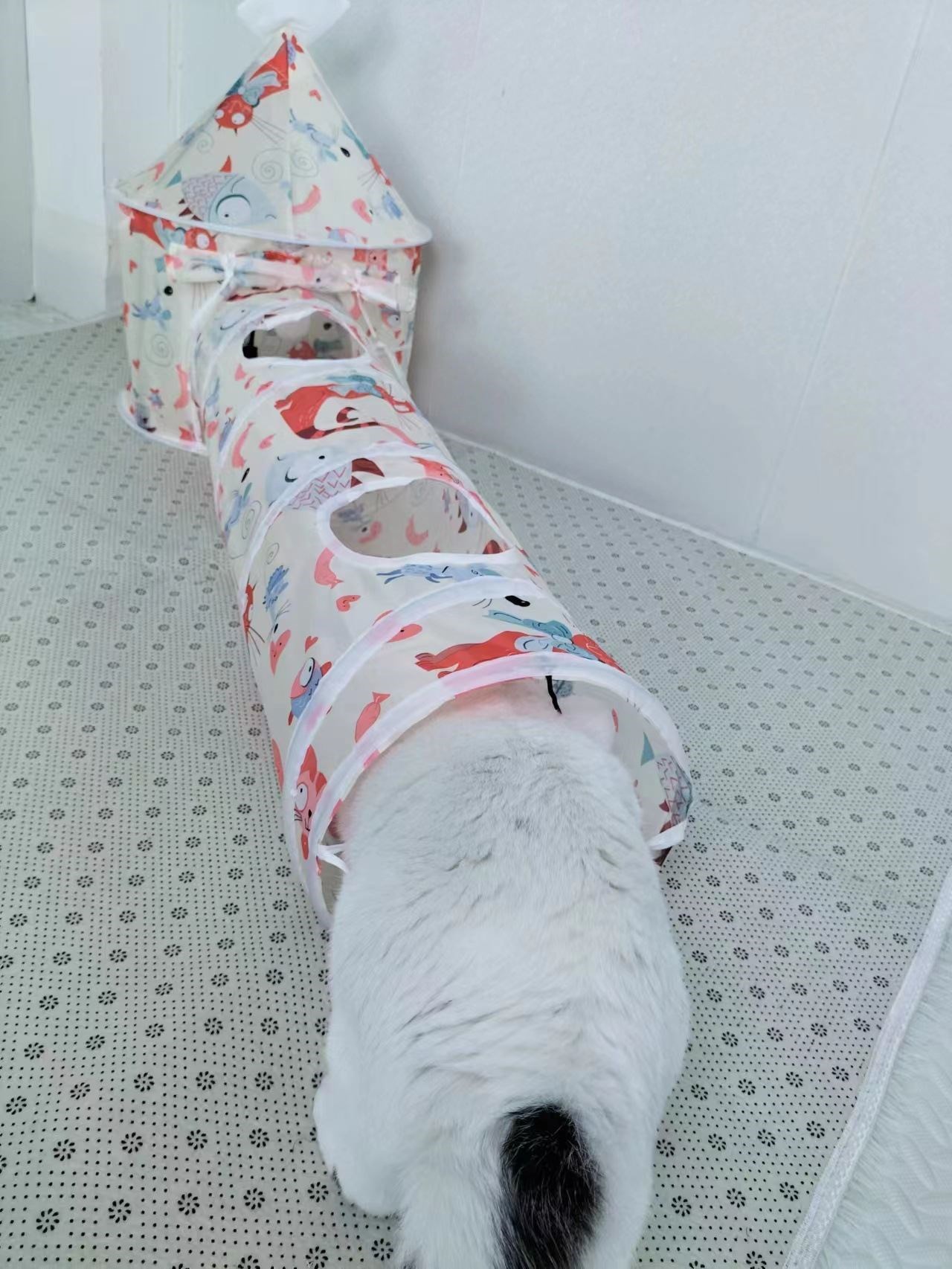 猫グッズ ねこトンネルハウス 冒険セット