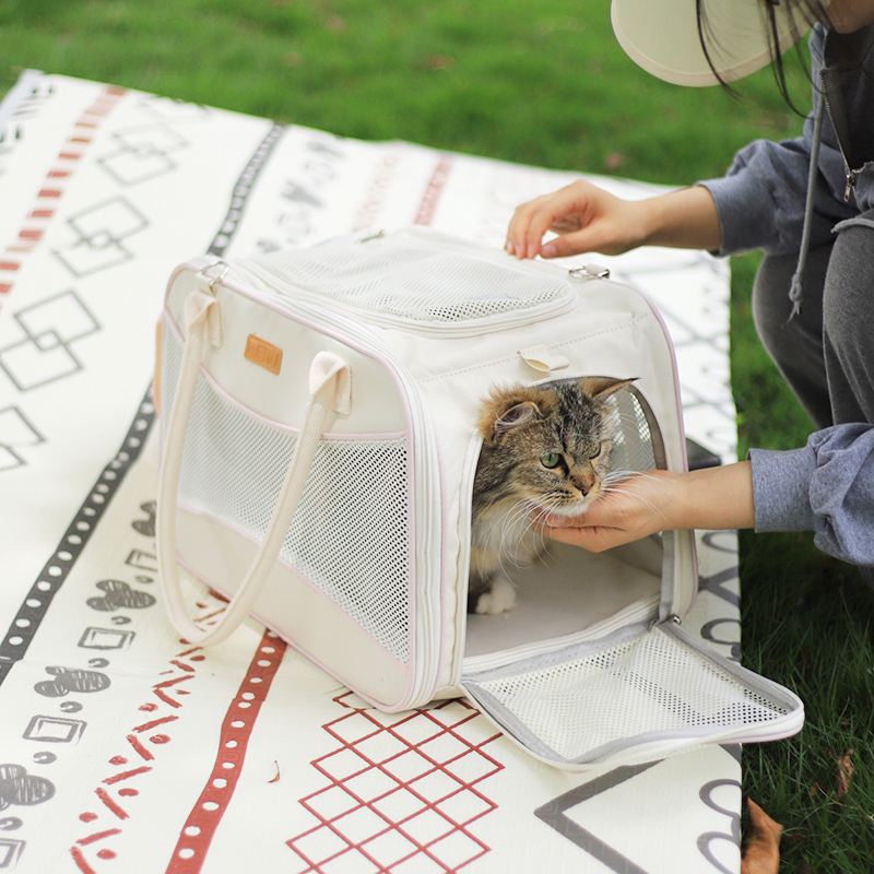猫グッズ 災害時の猫ちゃん避難キャリーバッグ