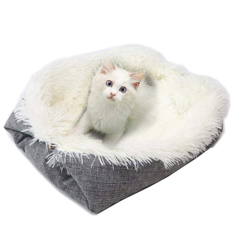 猫グッズ 防災対応 折りたたみ式猫小屋 暖かふわふわ秋冬用