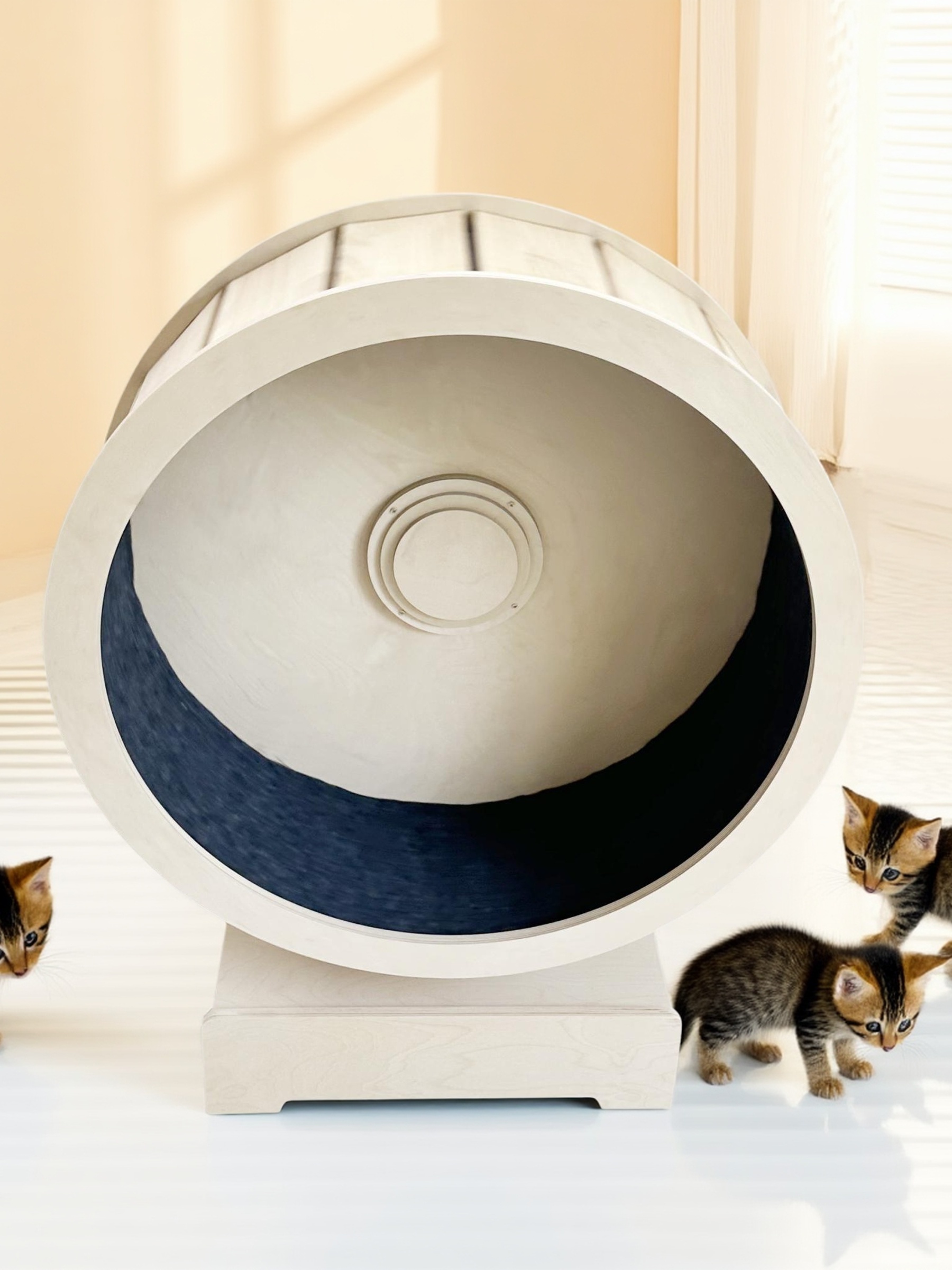 猫グッズ ぐるぐる回転ホイール