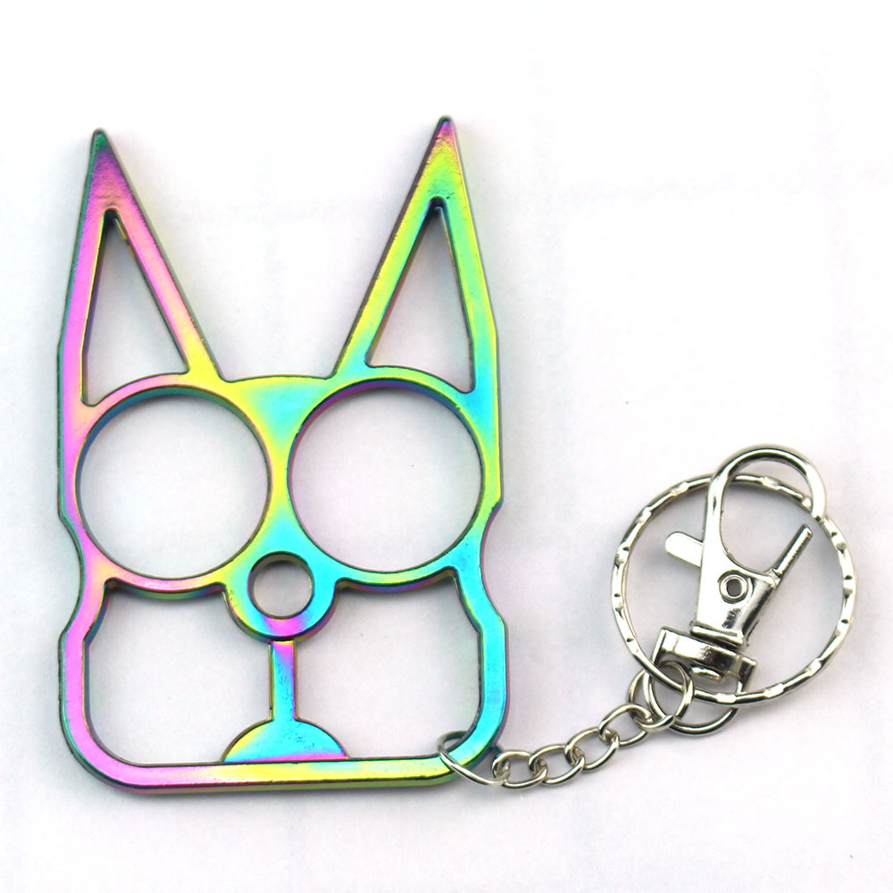 猫グッズ 猫型防災用護身キーホルダー