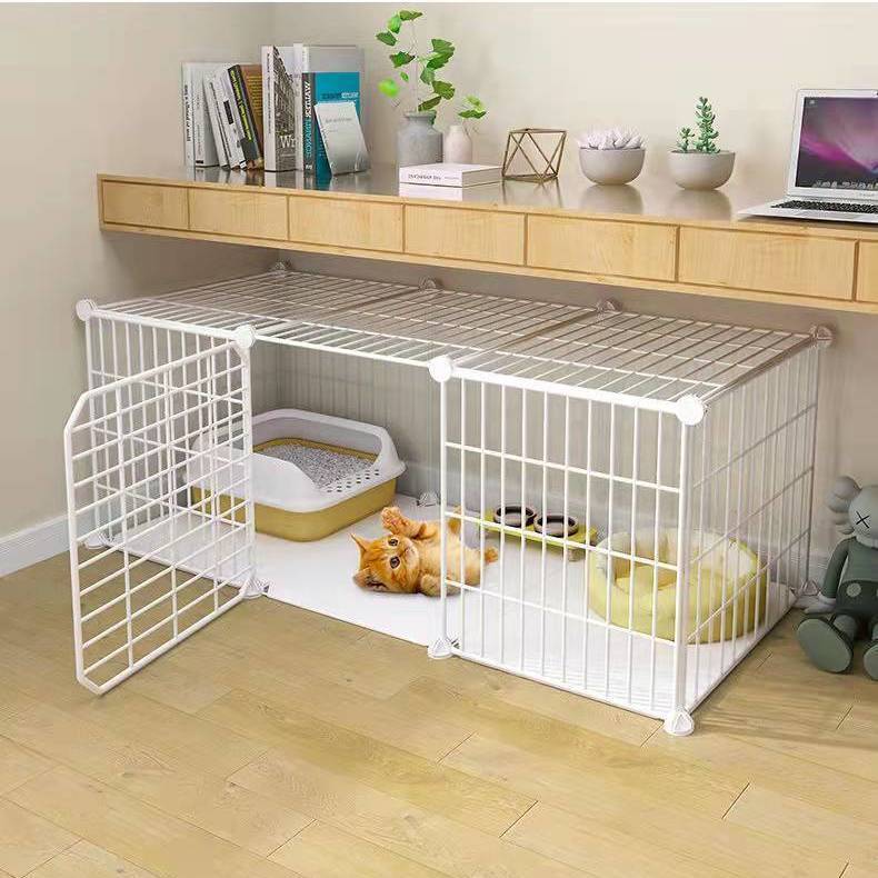 猫グッズ 愛猫を守る組立式避難用安全囲い