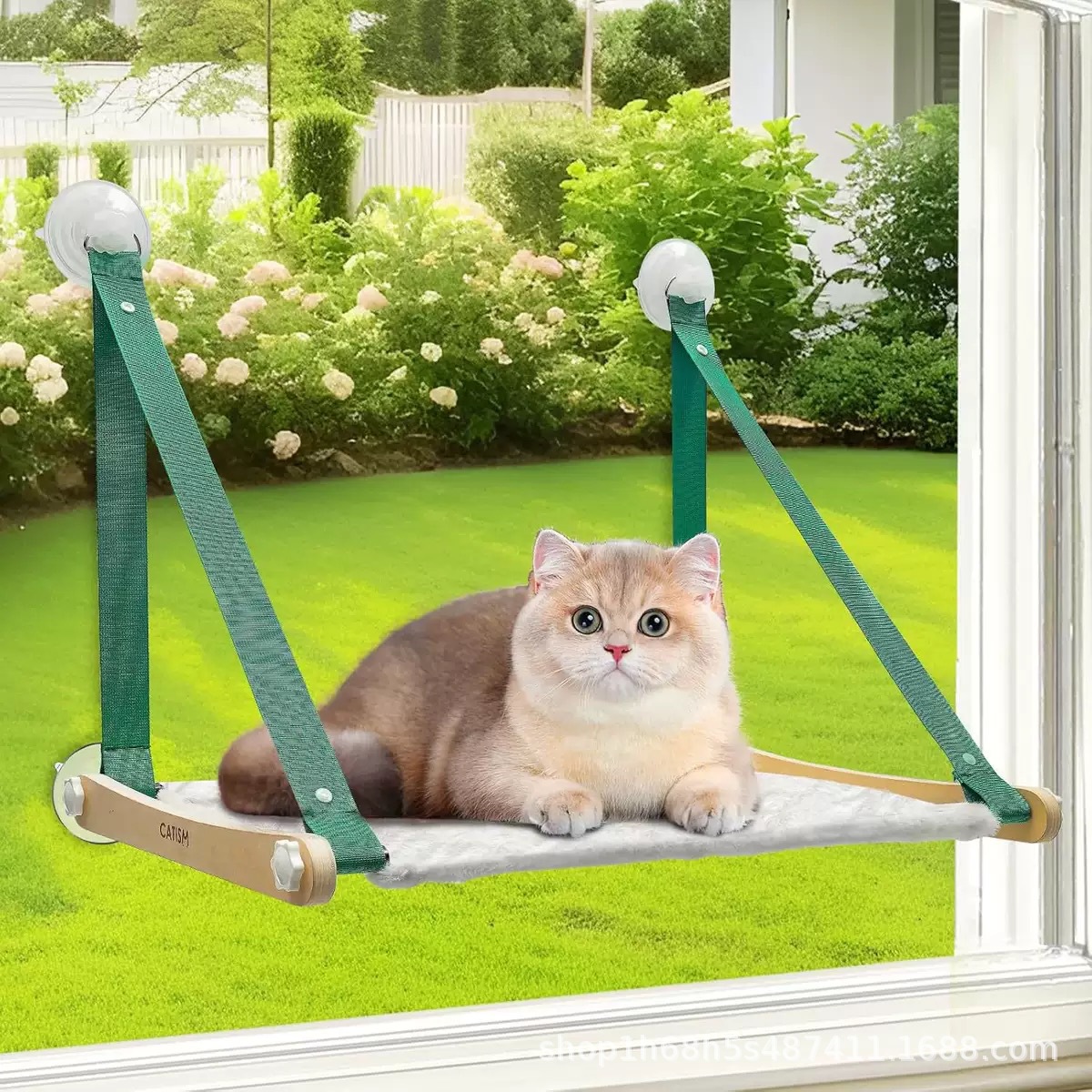 猫グッズ 窓際お昼寝ハンモック避難所