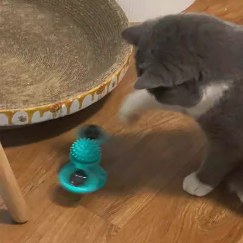 猫グッズ運動不足解消グッズ回転風車知育玩具