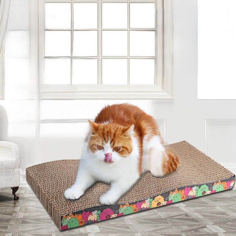 猫爪とぎ 厚型ダンボール猫爪とぎ休憩マット耐久仕様
