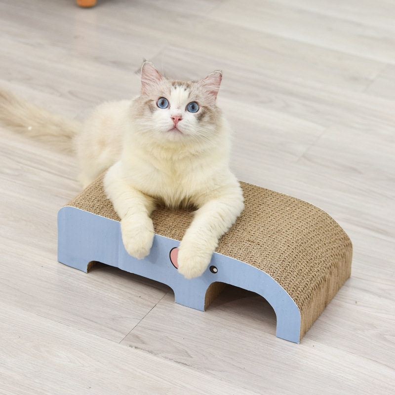 猫爪とぎ 猫用ダンボール爪とぎ ソファ型くつろぎベッド