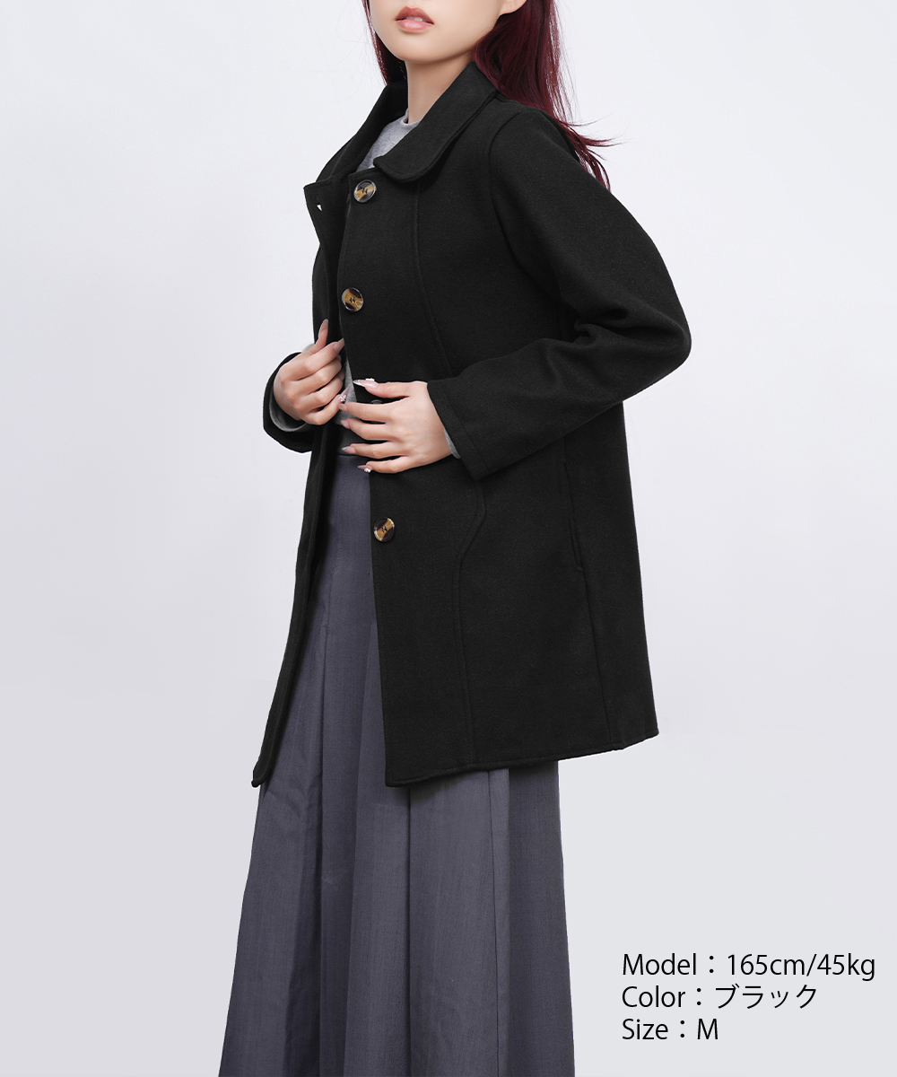 オフィスカジュアル テーラードコート ミディ丈 きれいめ通勤アウター