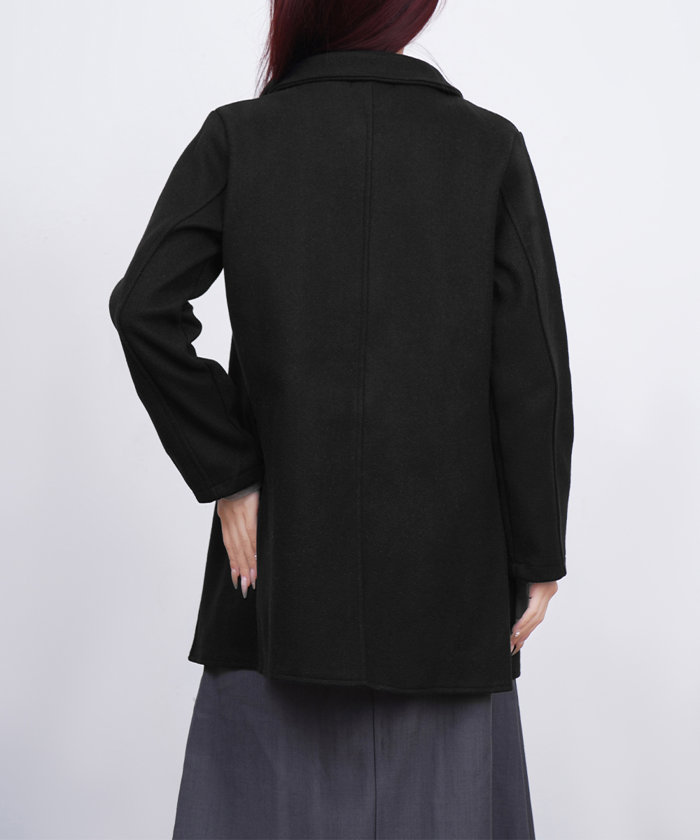 オフィスカジュアル テーラードコート ミディ丈 きれいめ通勤アウター