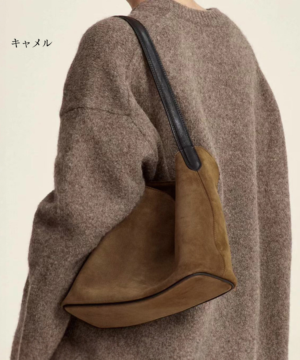 オフィスカジュアル 大人のシンプル肩掛けバッグ 春秋冬 その他