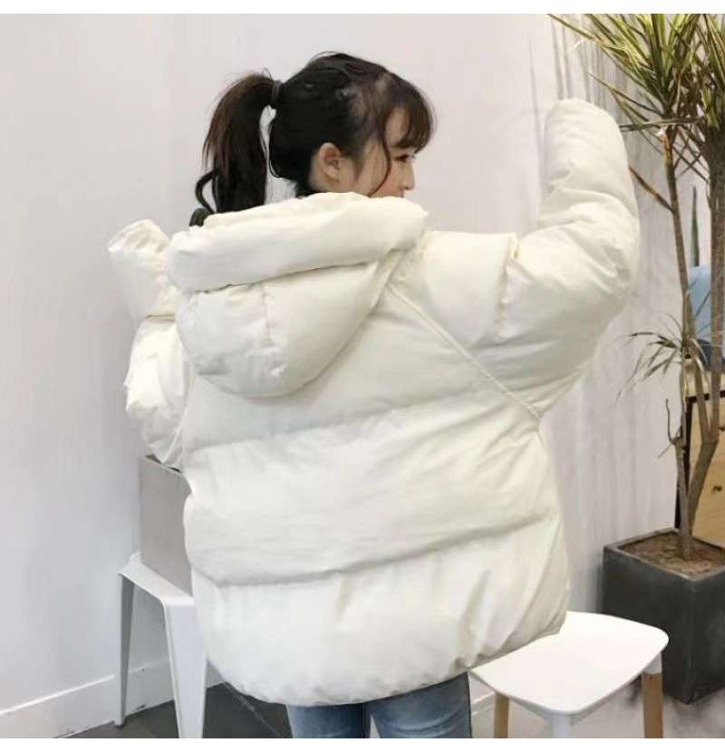 オフィスカジュアル ふんわりボリューム中綿ジャケット