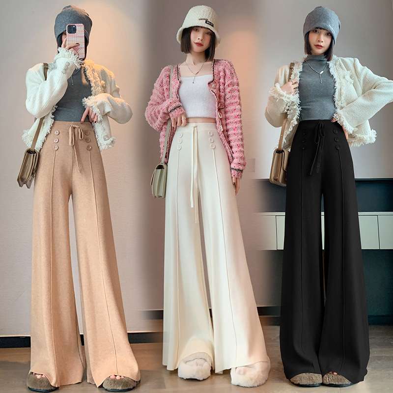  エレガントワイドパンツ オフィスカジュアル