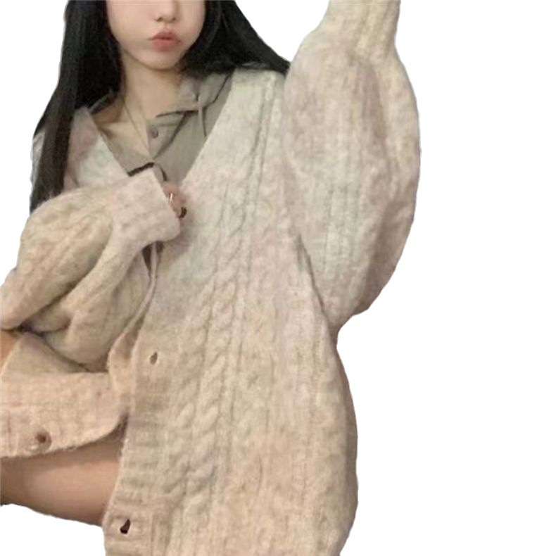 オフィスカジュアル オーバーサイズ カーディガン