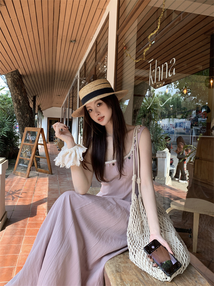 大人ワンピース ロング 上品シルエット ゆったりロングワンピース