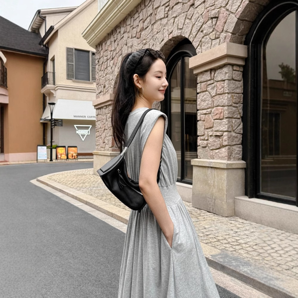 大人ワンピース ロング 上品フレアシルエットロングワンピース