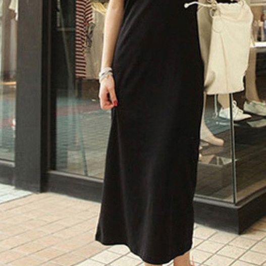 大人ワンピース マキシ シンプルワンピース マキシ丈