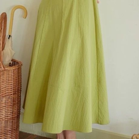 大人ワンピース ロング 上品キーネックロングワンピース