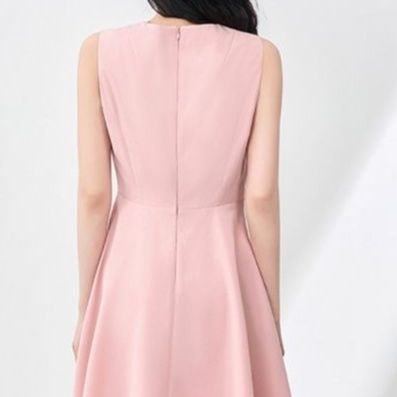大人ワンピース ロング 上品リボン付きフレアロングワンピース