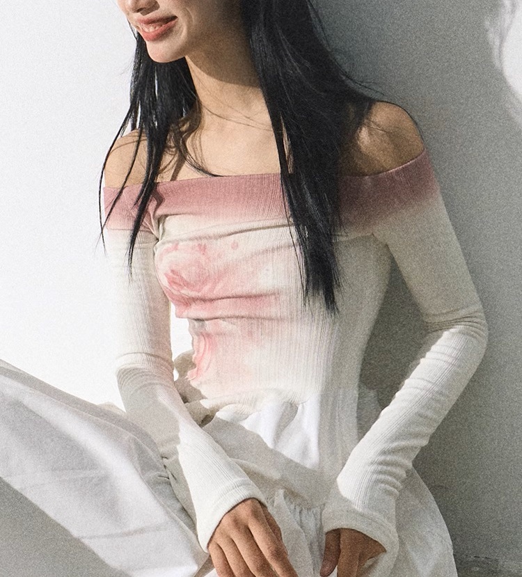 大人ワンピース ロング オフショルダー リボンギャザー ワンピース
