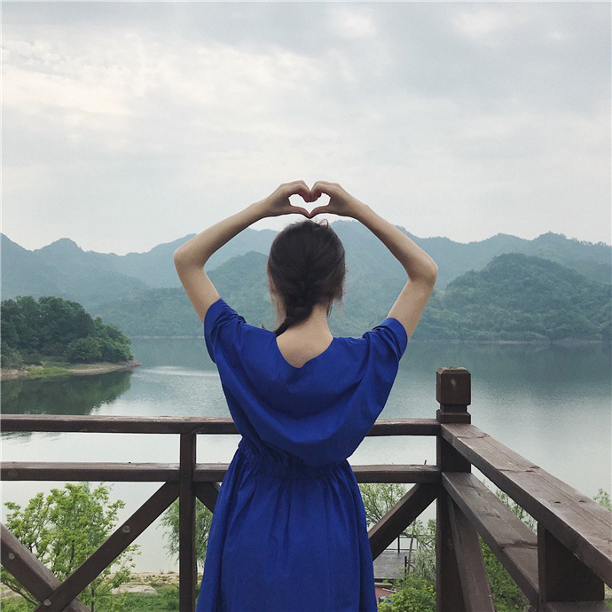 大人ワンピース ロング 五分袖ゆったりギャザーワンピース