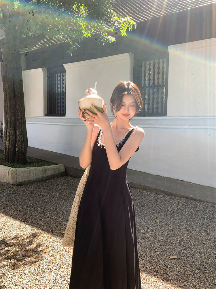 大人ワンピース ロング 上品シルエット ゆったりロングワンピース