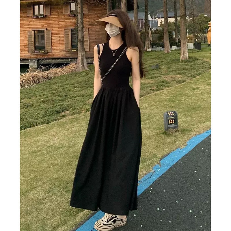 大人ワンピース ロング シンプル大人ロングワンピース