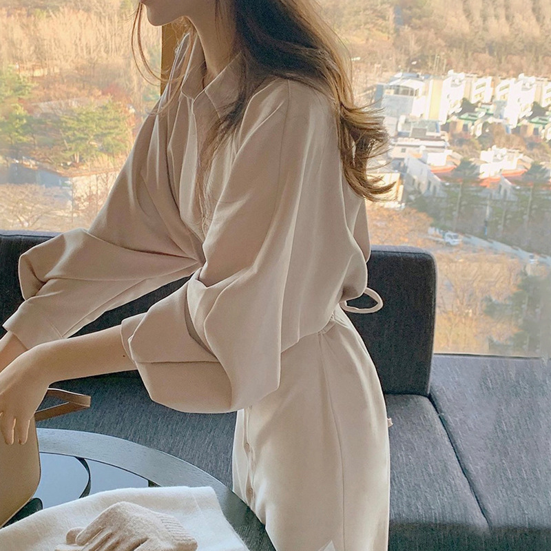 大人ワンピース ロング 上品シルエットシャツワンピース