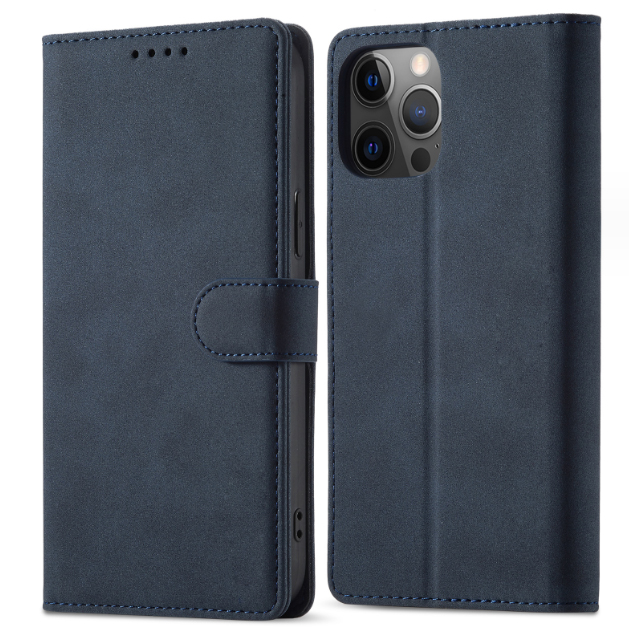 手帳型スマホケース iPhone15カード収納スキミング防止機能付き 