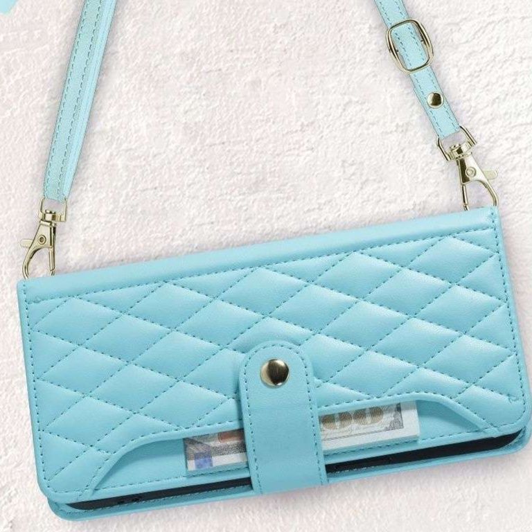 iPhon手帳型スマホケース キルティング加工