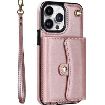  多機能レザーウォレット付き手帳型iphoneケース