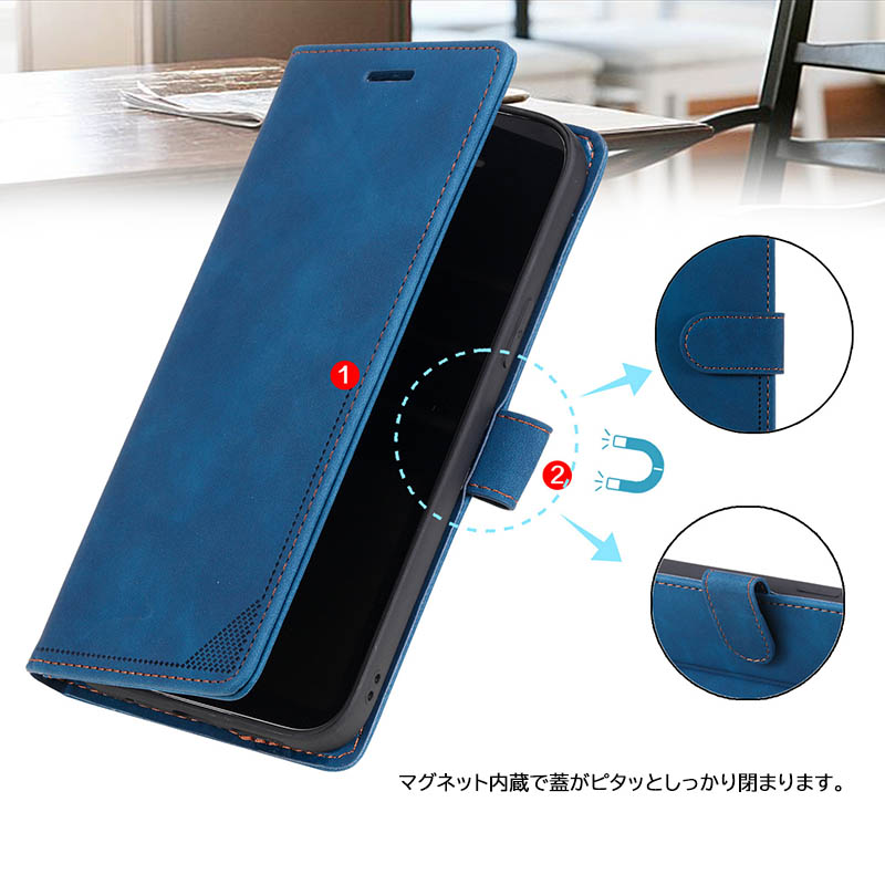 手帳型スマホケース iPhone12/13手帳型ケース カード収納スタンド機能付き保護カバー