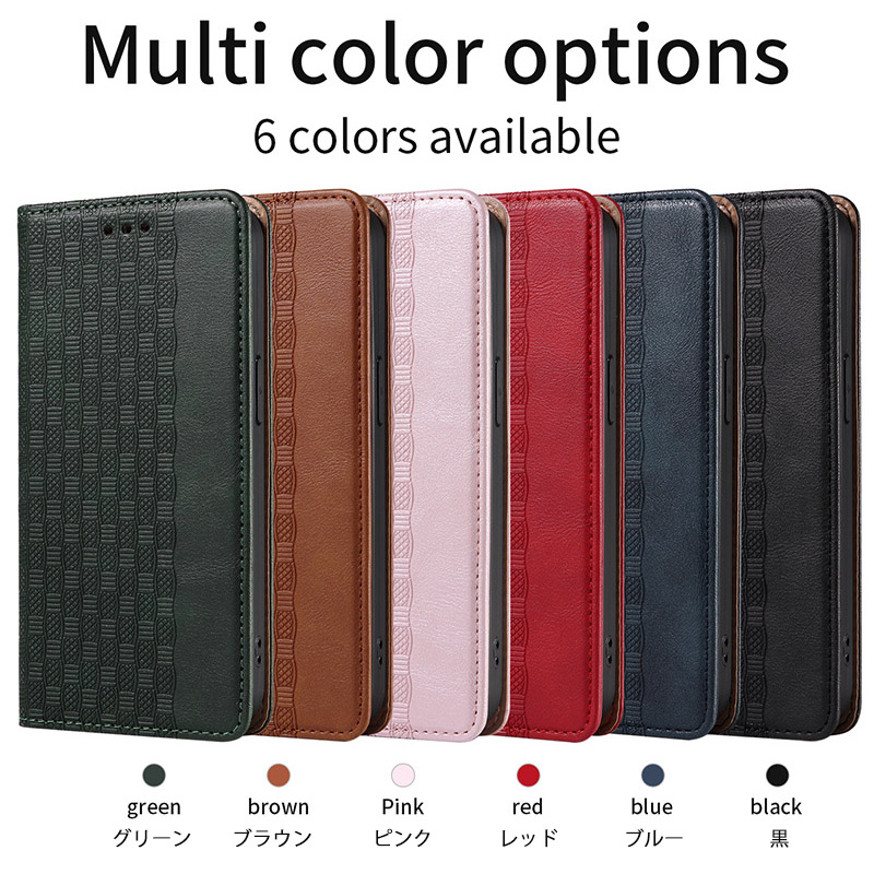 手帳型スマホケース iPhoneケースストラップ付多機能カバー