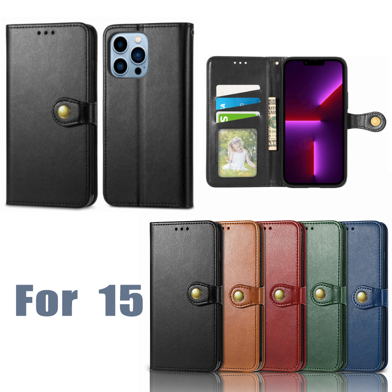 手帳型スマホケース iPhone15カード収納 保護ケース