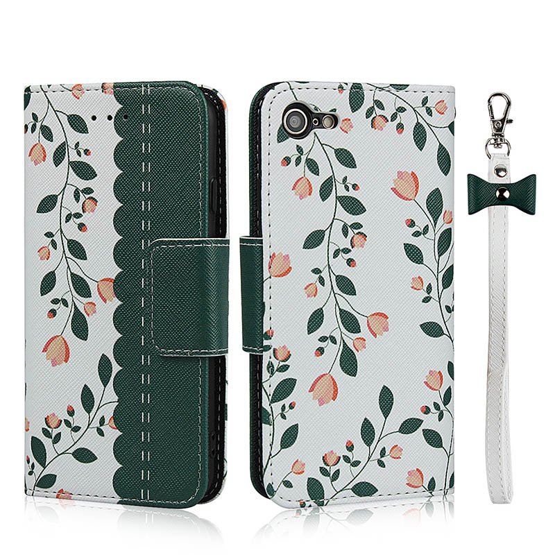 手帳型スマホケース 花柄おしゃれ iphoneスマホケース