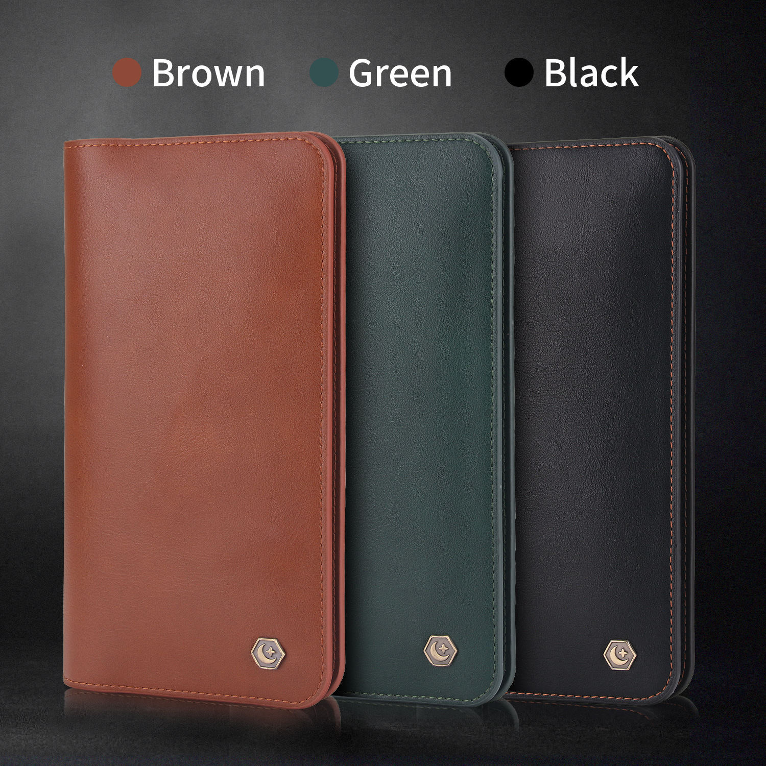 手帳型スマホケース 上質合皮スタンド機能付き手帳型スマホケース全機種対応