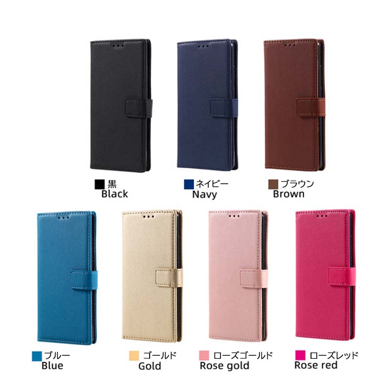 手帳型スマホケース iphone13/14対応 カード収納スタンド機能付き