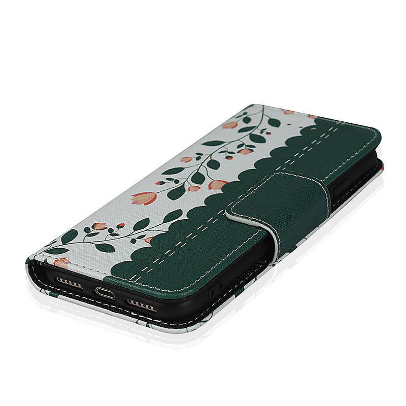 手帳型スマホケース 花柄おしゃれ iphoneスマホケース