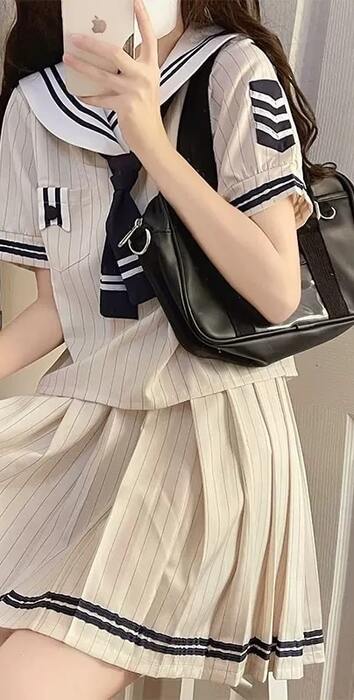 量産型/参戦服/推し活 なタイ付きセットアップ♡キュートな制服コーデ！