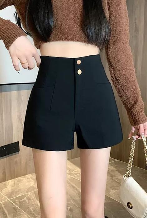 量産型/参戦服/推し活 なホットパンツ♡スリムにまとめる！　ズボン