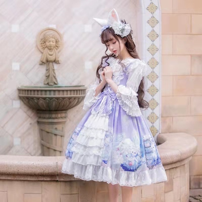 量産型/参戦服/推し活 フェアリードリーム・甘ロリータワンピース