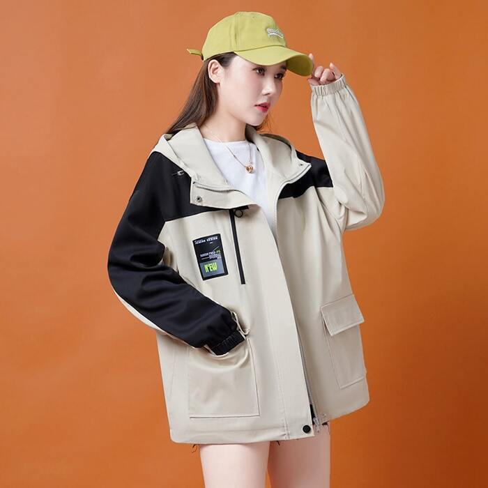 量産型/参戦服/推し活 アウター　春のスポーティージャケット