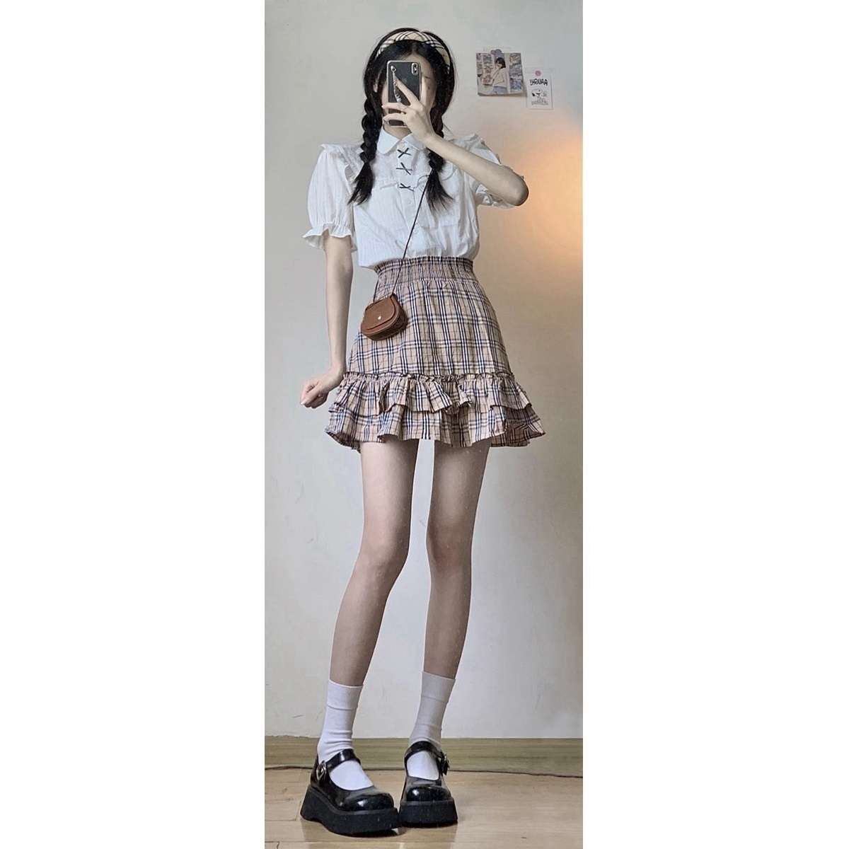 量産型/参戦服/推し活 クラシックなフリルセットアップ