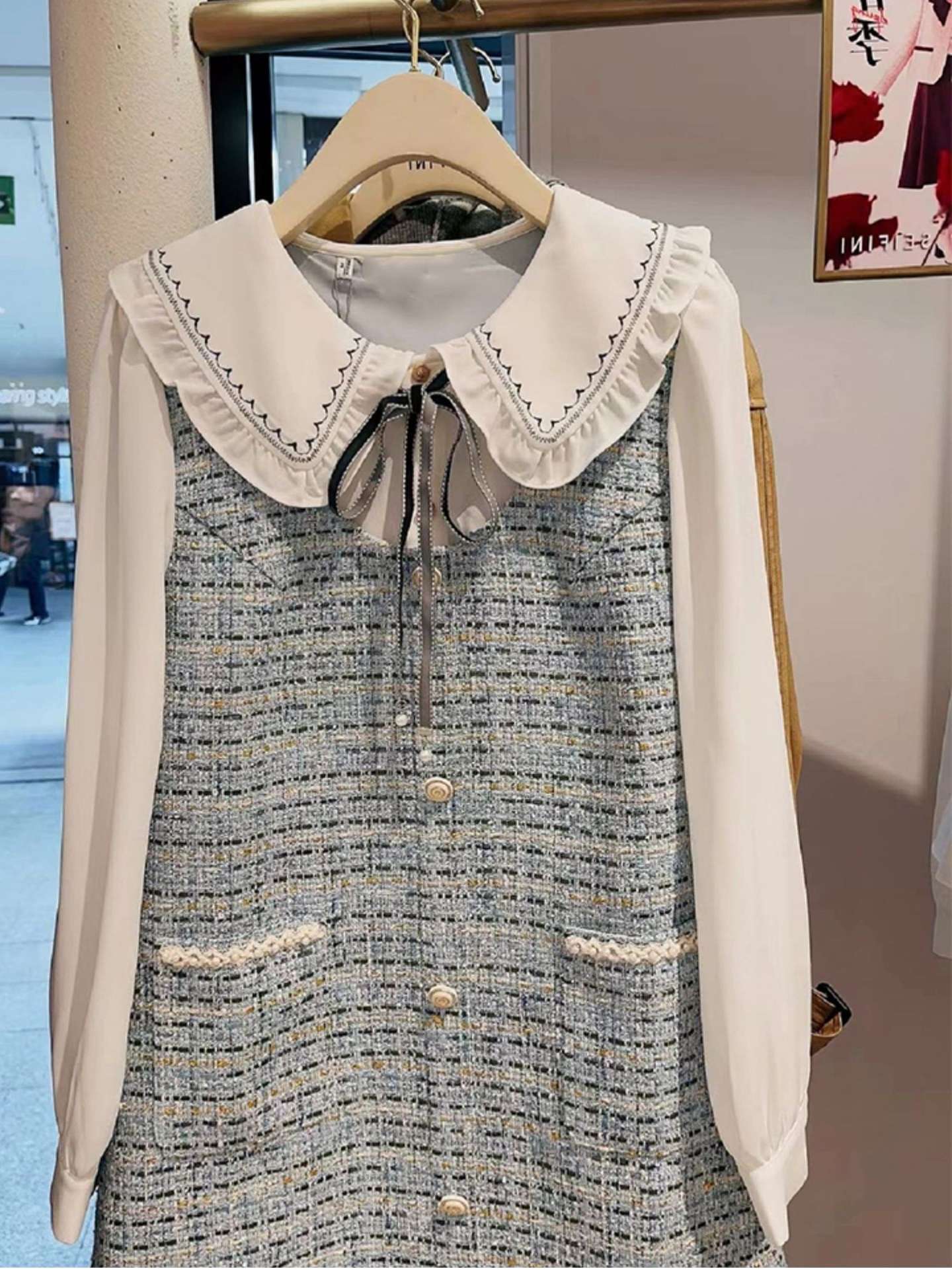 量産型/参戦服/推し活 大きめサイズの上品ワンピース