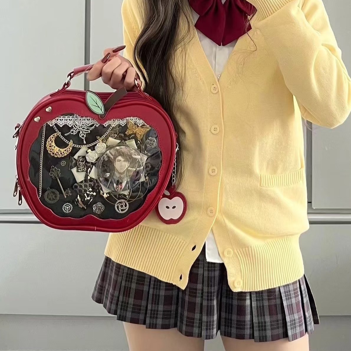 推し活グッズ 魅惑の林檎コレクション背負い袋