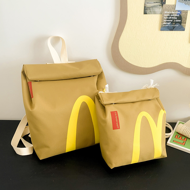 推し活グッズ ファストフード風おでかけバッグ