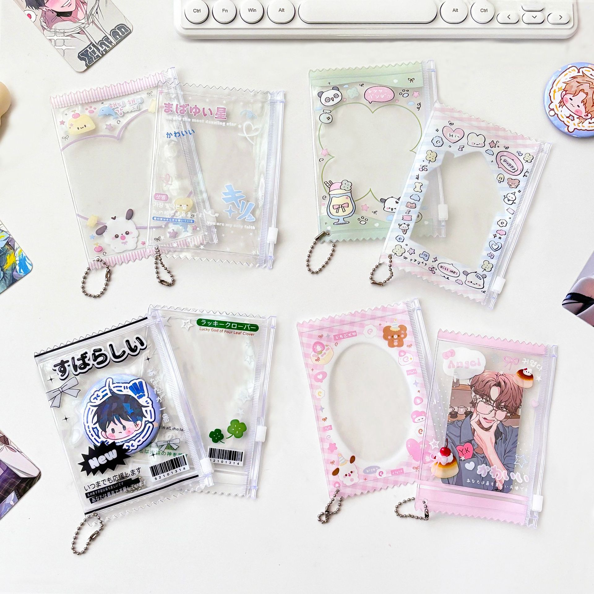 推し活グッズ 宝物カード 透明収納ケース